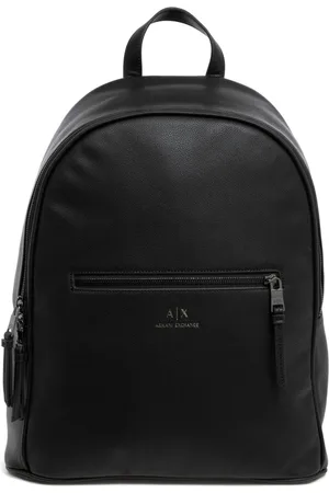 Armani Exchange Stylish Zip Closure Multipocket Backpack