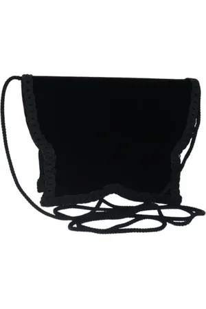 Saint Laurent Pre-owned Cross Body Bags, female, , ONE SIZE, Pre-owned Velvet shoulder-bags