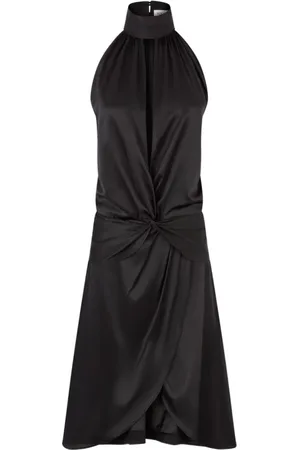 Nina Ricci Midi Dresses, female, , XS, Satin Halterneck Dress