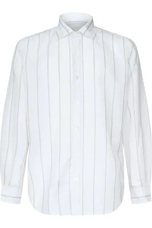 ELEVENTY Striped Pattern Shirt