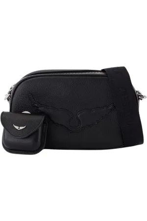 Zadig & Voltaire Cross Body Bags, female, , ONE SIZE, Leather Crossbody Bag with Flap