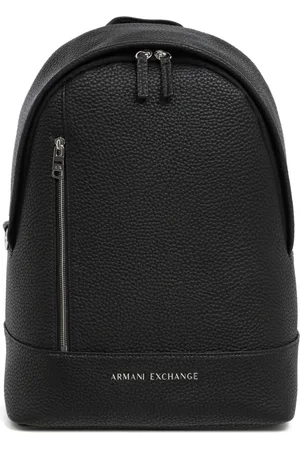 Armani Exchange Backpacks, male, , ONE SIZE, Stylish Zip Closure Multipocket Backpack