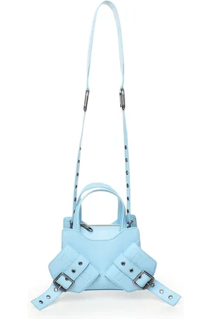 BIASIA Leather Shoulder Bag with Fringes