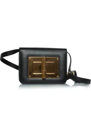 Tom Ford Pre-owned Cross Body Bags, female, , ONE SIZE, Pre-owned Leather shoulder-bags