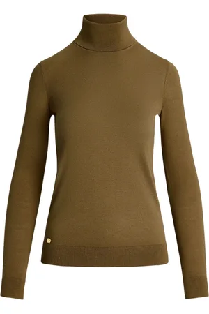 Ralph Lauren Turtlenecks, female, , M, Silk Blend Turtleneck Jumper