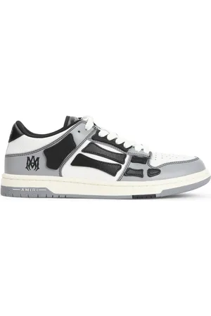 AMIRI Black Leather Trainers Stylish Comfort