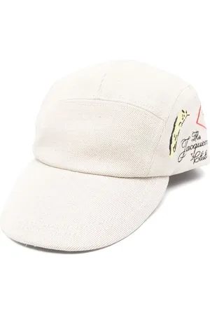 Jacquemus Embroidered Logo Curved Peak Cap