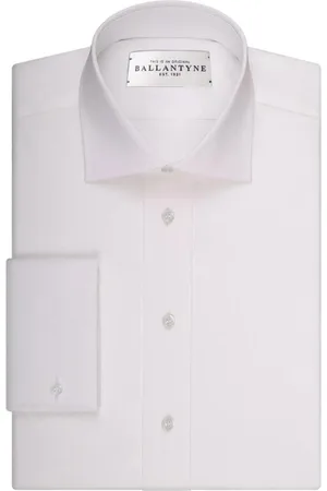 BALLANTYNE Formal Shirts, male, , 4XL, Cotton Spread Collar Shirt