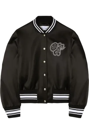 OFF-WHITE White Satin Souvenir Jacket