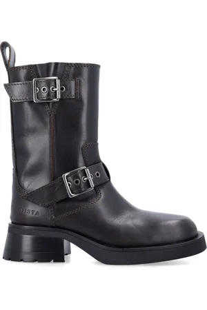 Miista Brown Closed Ankle Boots Renate Style