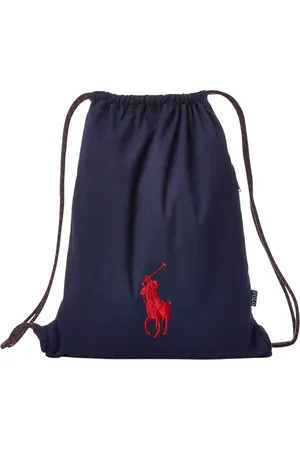 Ralph Lauren City Bag Navy with Big Pony RL Red