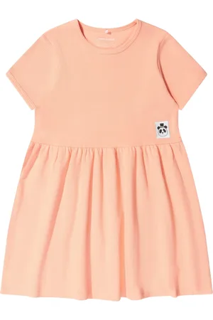 Mini Rodini Dresses, female, , 1 M, Girls Short Sleeve Dress Contemporary Print