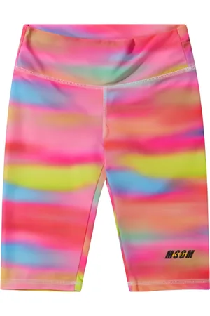 Msgm Chic Cycling Shorts for Girls