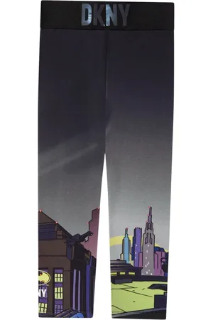 DKNY Leggings, female, , 6 Y, Batman Leggings in