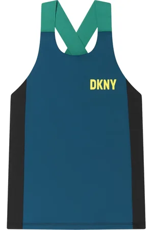 DKNY Logo Print Sports Top