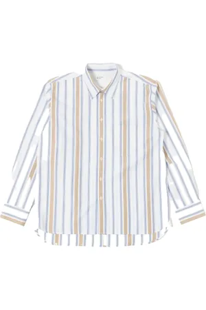 Universal Works Casual Shirts, male, , XL, Lazy Day Striped Chemise