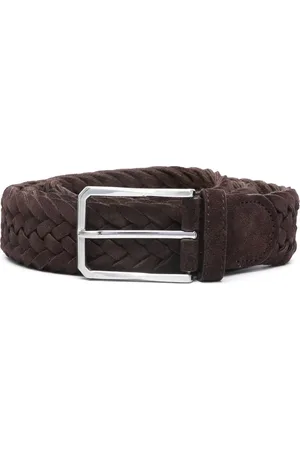 CANALI Belts, male, , 105 CM, Italian Suede Belt