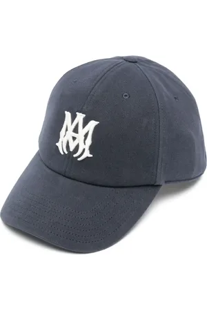 AMIRI Navy Buckle Back Cap