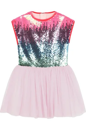 Billieblush Dresses, female, , 12 Y, Sequin & Mesh Occasion Dress