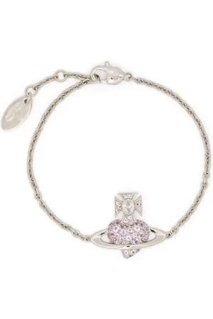 Vivienne Westwood Bracelets, female, , ONE SIZE, Crystal Charm Bracelet