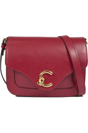 Coccinelle Cross Body Bags, female, , ONE SIZE, Smooth Leather Shoulder Bag with Logo Detail