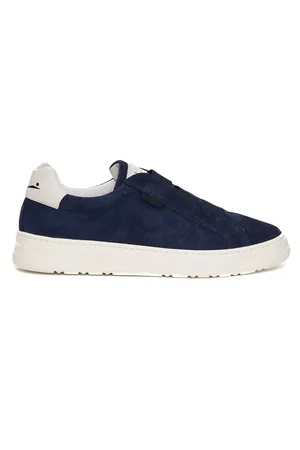 Voile blanche Slip-On Trainers with White Rubber Sole