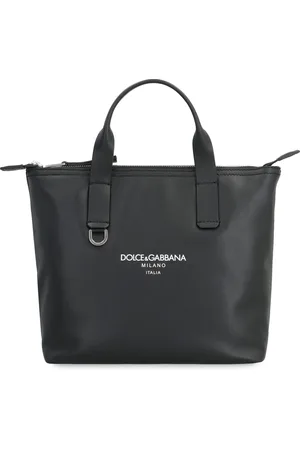 Dolce & Gabbana Tote Bags, male, , ONE SIZE, Leather Tote Bag with Handles