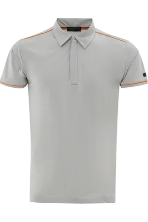 corneliani Polo Shirts, male, , L, Short Sleeve Zip Polo Made in Italy