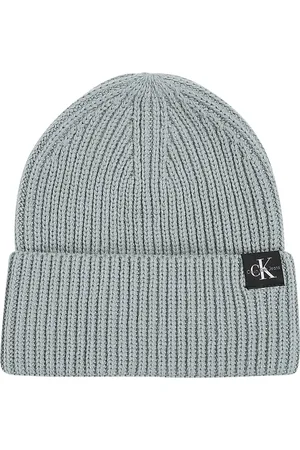 Calvin Klein Monogram Rib Beanie in