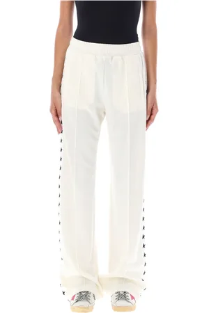 Golden Goose Wide Jogging Trousers Papyrus Ss25