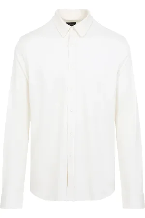 BRIONI Luxurious Silk Shirt Nude Neutrals