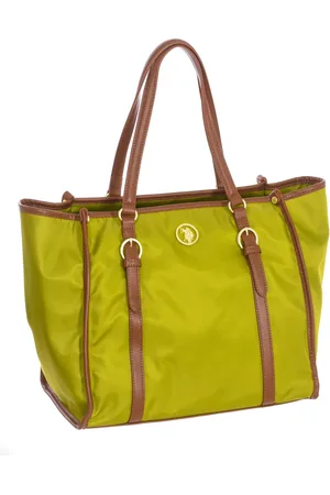 U.S. Polo Assn. Tote Bags, female, , ONE SIZE, Nylon Shopper Bag with Zipper Closure