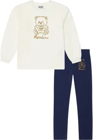 Moschino Teddy Bear Leggings Set in Multicolour