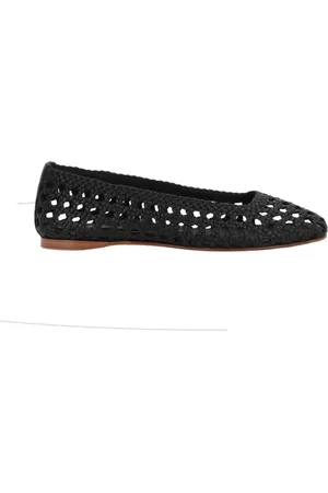 Paloma Barceló Ballerinas, female, , 8 UK, Woven Leather Square Toe Flats