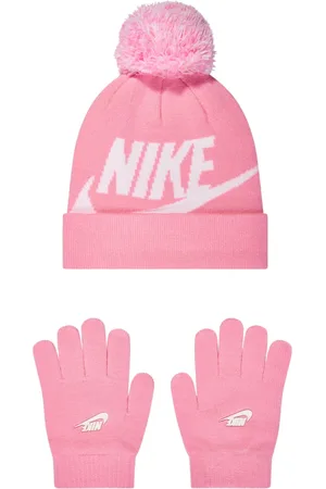 Nike Sets, unisex, , 4 Y, Swoosh Pom Beanie Gloves Set