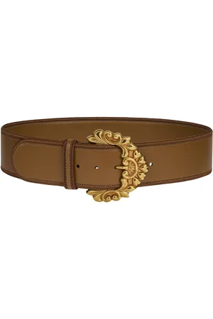 Etro Belts, female, , 80 CM, Baroque Style Leather Belt