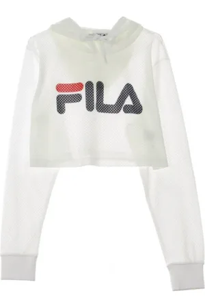 Fila Hoodies, female, , L, Short lightweight hooded sweatshirt