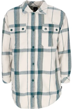 Vans Shirts, female, , L, Plaid Shacket for Women