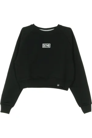 DOLLY NOIRE Sweatshirts, female, , M, Logo Crop Crewneck Sweatshirt