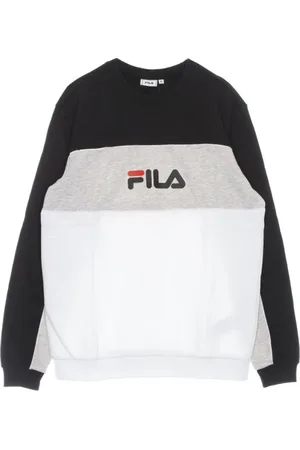 Fila Sweatshirts, male, , M, lightweight crewneck sweatshirt aqil blocked crew sweat