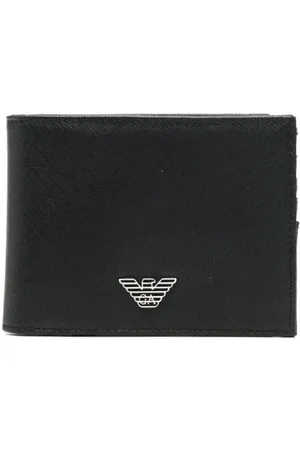 Emporio Armani Wallets & Cardholders, male, , ONE SIZE, Bi-Fold Wallet with Coin Pocket
