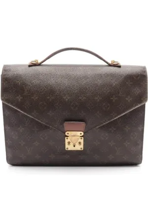 LOUIS VUITTON Pre-owned Handbags, female, , ONE SIZE, Pre-owned Canvas briefcases