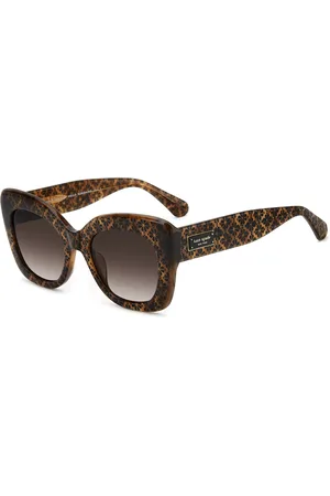 Kate Spade Sunglasses, female, , 52 MM, Havana Polarized Sunglasses KS Kalie