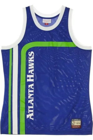 Mitchell & Ness Training T-Shirts, male, , XL, Canotta Basket NBA Team Heritage Tank 1970-98 Atlhaw