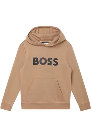 HUGO BOSS Sweatshirts, unisex, , 14 Y, Camel Sweatshirt