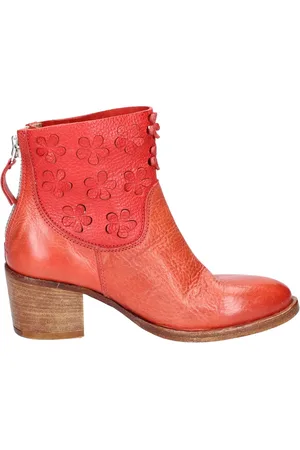 Moma Vintage Leather Ankle Boots