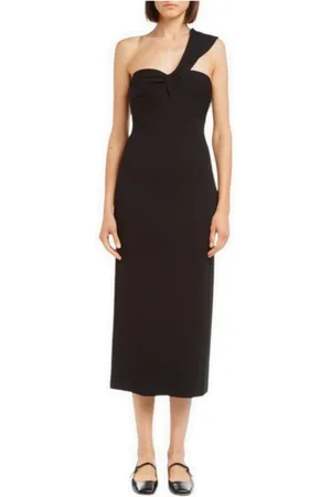 P.A.R.O.S.H. Midi Dresses, female, , S, One-Shoulder Dress with Bow