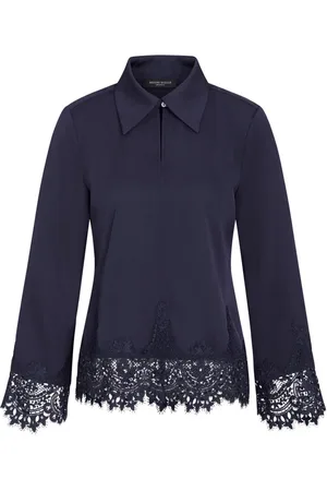 Bruuns Bazaar Blouses, female, , L, Embroidered Blouse Cedarsbbelaina Style