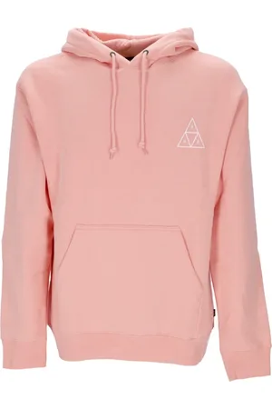 Huf Hoodies, male, , M, Coral Hoodie with Kangaroo Pocket