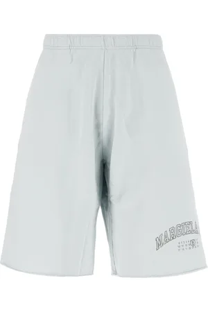 Maison Margiela Casual Shorts, male, , S, Logo-Print Track Shorts